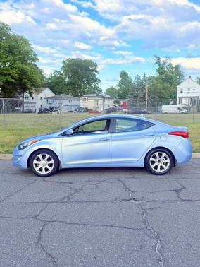 Blue 2013 Hyundai ELANTRA Limited