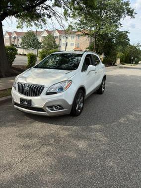 White Pearl Tricoat 2014 Buick Encore Leather
