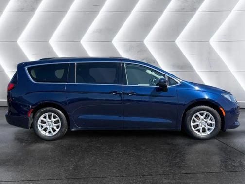 Blue 2020 Chrysler Voyager LXI