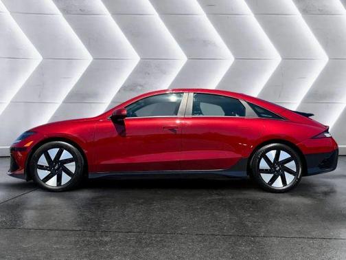 Red 2024 Hyundai IONIQ 6 SE