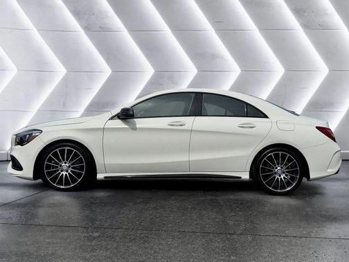 White 2018 Mercedes-Benz CLA 250 Base