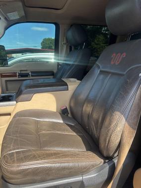Burgundy 2015 Ford F-350 Lariat