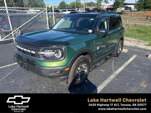 Eruption Green Metallic 2024 Ford Bronco Sport Big Bend