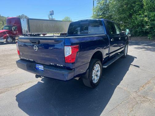 Deep Blue Pearl 2017 Nissan Titan XD SL