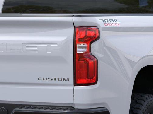 Summit White 2026 Chevrolet Silverado 1500 Custom Trail Boss