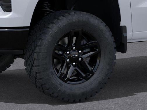 Summit White 2026 Chevrolet Silverado 1500 Custom Trail Boss