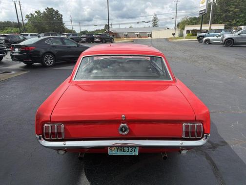 Red 1965 Ford Mustang Base
