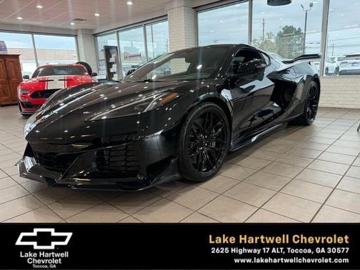 Black 2026 Chevrolet Corvette Z06