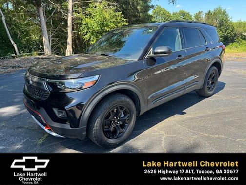 Agate Black Metallic 2022 Ford Explorer Timberline