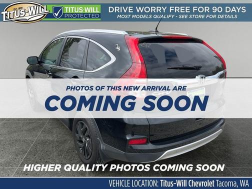 Crystal Black Pearl 2016 Honda CR-V EX-L