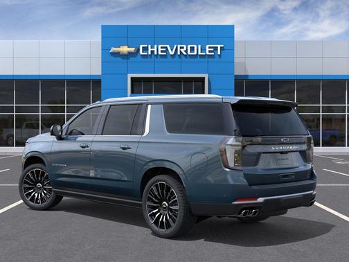 Lakeshore Blue Metallic 2026 Chevrolet Suburban High Country, 4WD