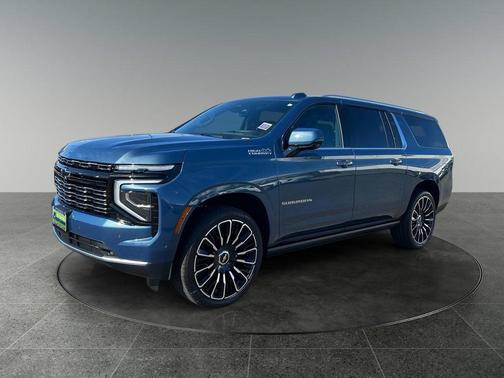 Lakeshore Blue Metallic 2026 Chevrolet Suburban High Country, 4WD