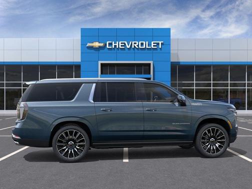 Lakeshore Blue Metallic 2026 Chevrolet Suburban High Country, 4WD