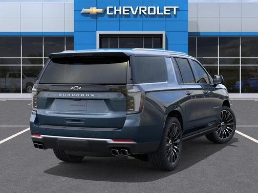 Lakeshore Blue Metallic 2026 Chevrolet Suburban High Country, 4WD