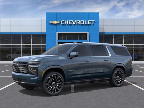 Lakeshore Blue Metallic 2026 Chevrolet Suburban High Country, 4WD