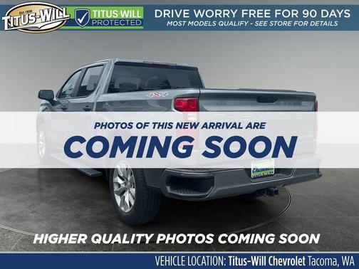 Satin Steel Metallic 2021 Chevrolet Silverado 1500 Custom