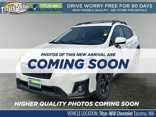 Crystal White Pearl 2018 Subaru Crosstrek 2.0i Premium