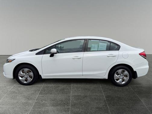 Taffeta White 2015 Honda Civic LX
