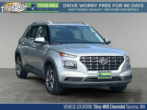 Shimmering Silver 2025 Hyundai VENUE SEL
