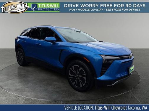 Riptide Blue Metallic 2024 Chevrolet Blazer EV eAWD LT