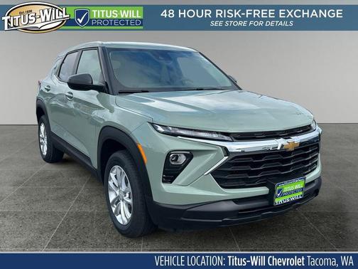 Cacti Green 2026 Chevrolet Trailblazer LS