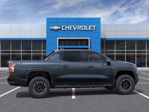 Blue Smoke Metallic 2026 Chevrolet Silverado EV Trail Boss