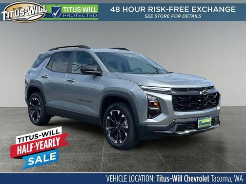 Sterling Gray Metallic 2026 Chevrolet Equinox AWD RS