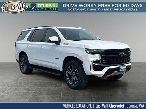 Summit White 2023 Chevrolet Tahoe 4WD Z71
