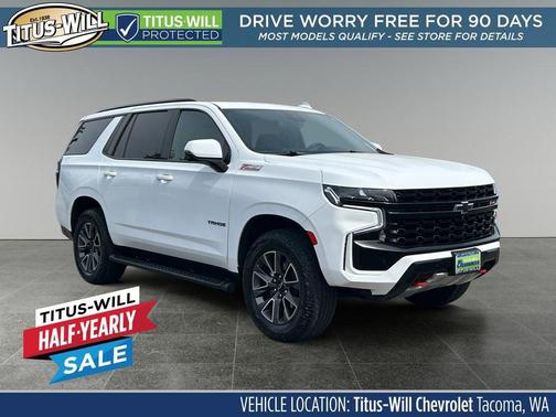 Summit White 2023 Chevrolet Tahoe 4WD Z71