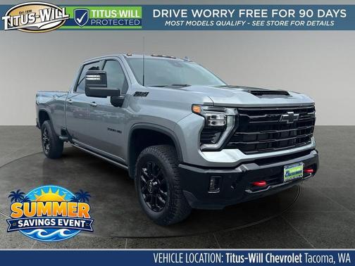 Sterling Gray Metallic 2025 Chevrolet Silverado 3500 LTZ