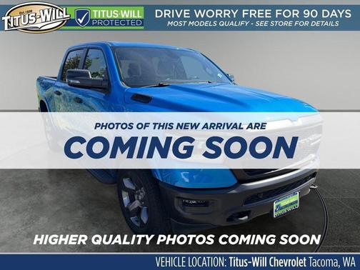 Hydro Blue Pearlcoat 2023 RAM 1500 Big Horn/Lone Star