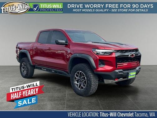 Radiant Red Tintcoat 2025 Chevrolet Colorado ZR2