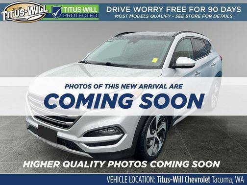 Molten Silver 2017 Hyundai TUCSON Limited