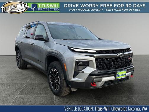 Sterling Grey Metallic 2025 Chevrolet Traverse Z71