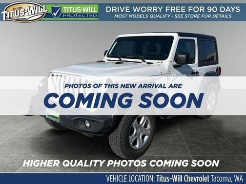 Bright White Clearcoat 2018 Jeep Wrangler Sport S