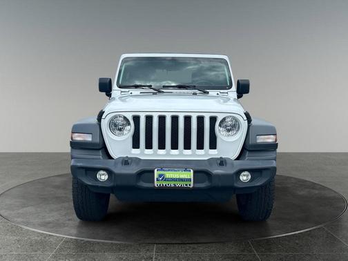 Bright White Clearcoat 2018 Jeep Wrangler Sport S