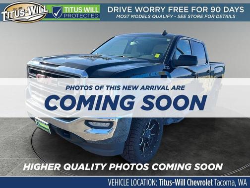 Onyx Black 2017 GMC Sierra 1500 SLE