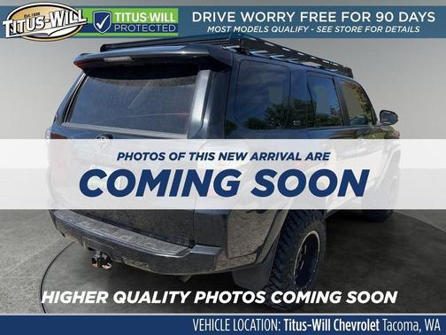 Midnight Black Metallic 2019 Toyota 4Runner SR5