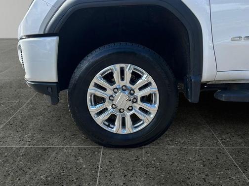 White Frost Tricoat 2020 GMC Sierra 3500 Denali