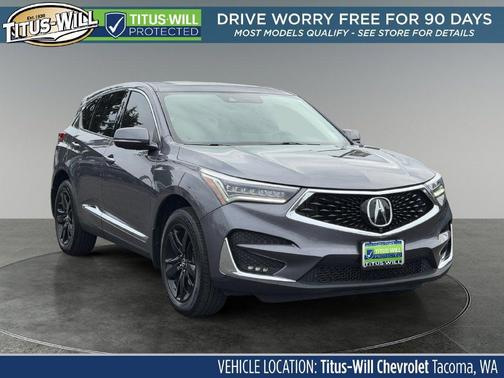 Gray 2021 Acura RDX Advance Package