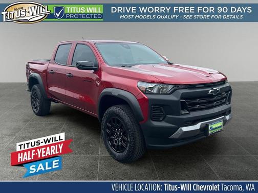 Radiant Red Tintcoat 2023 Chevrolet Colorado Trail Boss