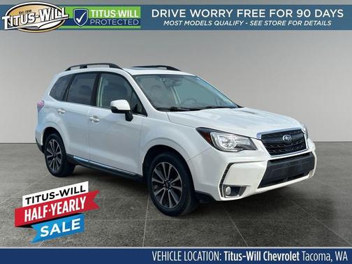 Crystal White Pearl 2018 Subaru Forester 2.0XT Touring