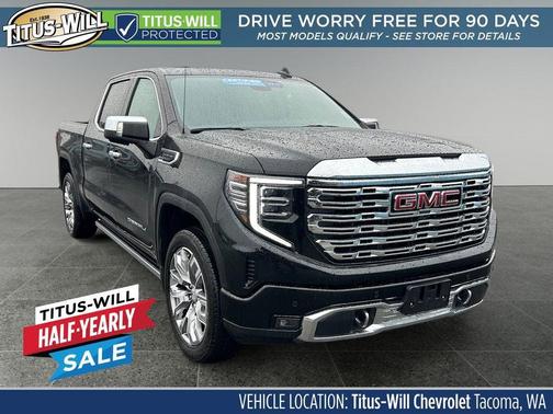 Onyx Black 2025 GMC Sierra 1500 Denali