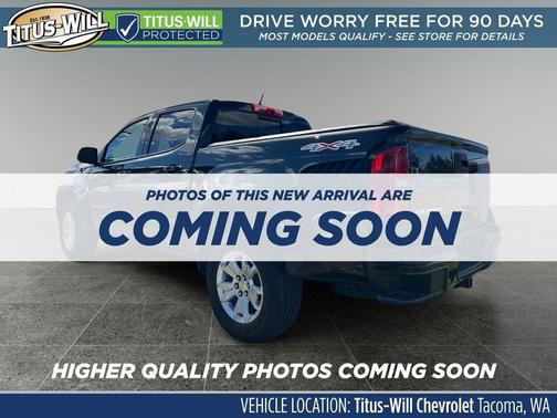 Black 2022 Chevrolet Colorado LT