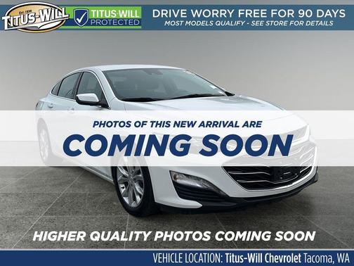 Summit White 2024 Chevrolet Malibu 1LT