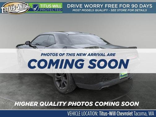 Pitch Black Clearcoat 2016 Dodge Challenger SXT