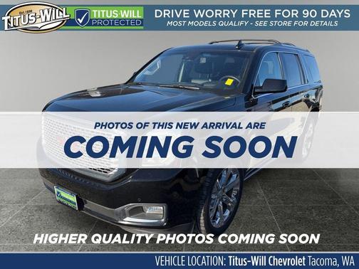 Onyx Black 2017 GMC Yukon Denali