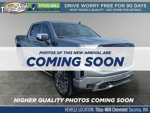 Sterling Metallic 2025 GMC Sierra 1500 Denali Ultimate