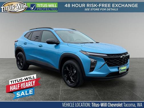 Marina Blue Metallic 2026 Chevrolet Trax LT