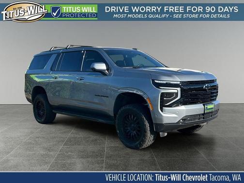 Sterling Gray Metallic 2025 Chevrolet Suburban RST